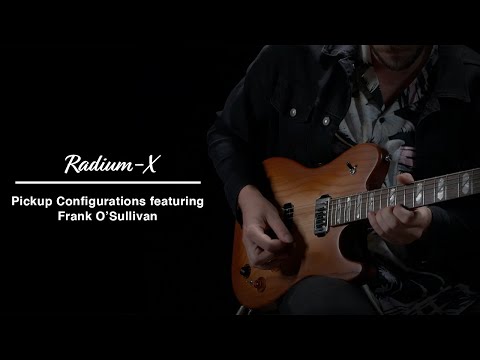 Godin Radium-X Rustic Burst SG