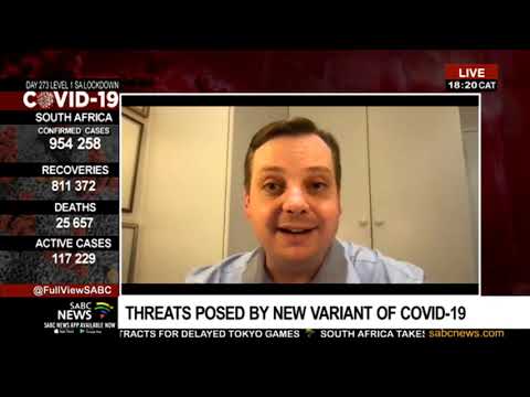 COVID-19  Pandemic | Exponential spread of the virus in South Africa: Dr Jeremy Nel