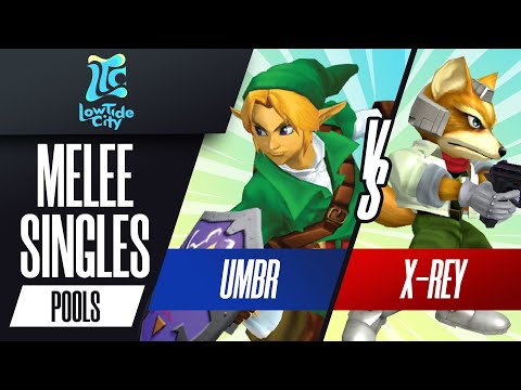 umbr vs X-Rey - Pools Melee Singles - Low Tide City | Link vs Fox