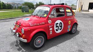 1973 Fiat 500 Rally Tribute Overview
