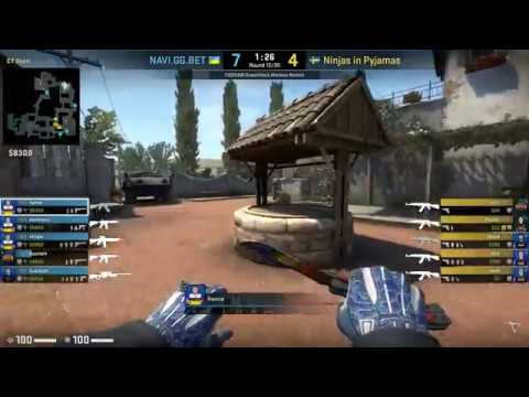 CS:GO POV Demo Na'Vi Flamie (28/12) vs NiP (de_inferno)
