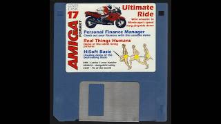 Amiga Floppy Disk Loader (Amiga Format Magazine) Amiga Format # 017 1990