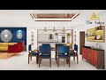 P4 || 3 BHK Brigade Exotica Interior by The Saiga Designs