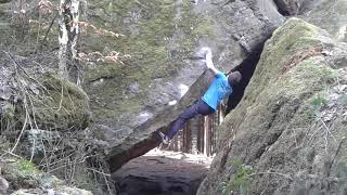 Video thumbnail of Hackfleisch, 8A+. Bahratal