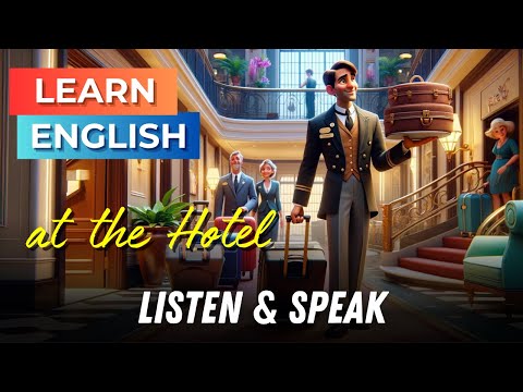 At the Hotel | Improve Your English | English Listening Skills - Speaking Skills - Vacation - Travel