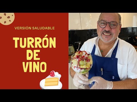 Turrón de Vino | Postre Chileno versión MÁS SALUDABLE