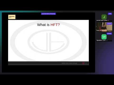 Netdev 0x16 - The Anatomy of Networking in High Frequency Trading