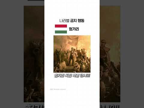 이 나라에선 금지입니다.