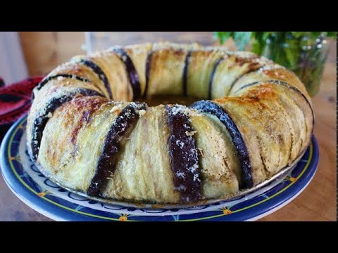 ROTOLO DI MELANZANE DELLA FESTA ricetta rotolo di melanzane ripieno