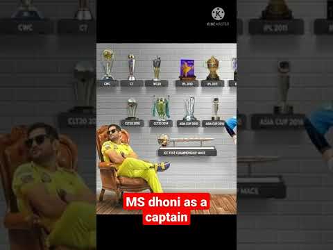 MS dhoni all trophy which he won under his captaincy#msdhoni#shortsvideo#shorts#short#ipl#india#cwc