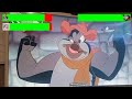 The Pebble And The Penguin 1995 Final Battle With Healthbars