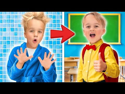 Kids learn Morning routine with a to-do list