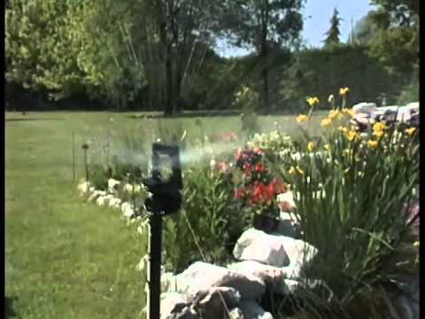 Rain jet micro-sprinkler irrigation