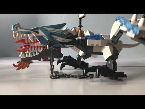 Lego set review 2260 Ice Dragon Attack