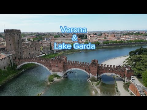 Fotos impressionantes do LAGO GARDA e VERONA DRONE.