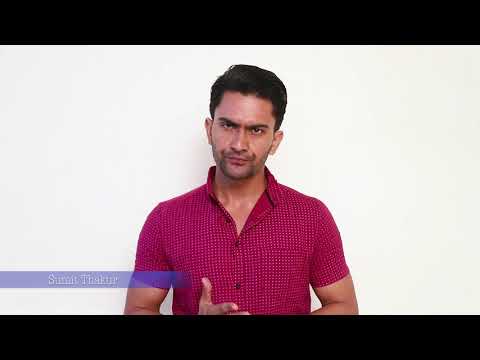 sumit kumar audition- (positive role)