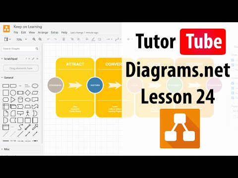 Diagrams.net Tutorial - Lesson 24 - Using Diagram Templates