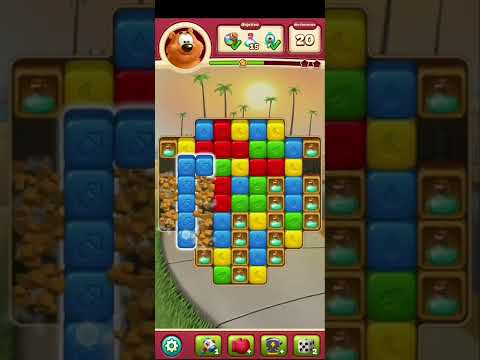 Toon Blast level 3211/NO BOOSTERS 🐺🐱🐼