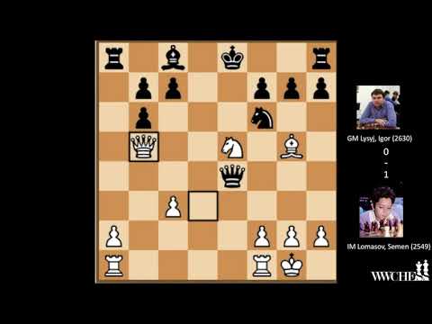 Game IM Lomasov, Semen vs GM Lysyj, Igo