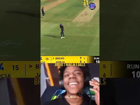 Dewald Brevis 💥#Ipl #brevis #cskvsgt #csk #dhoni #Jadeja #ayushmhatre #urvilpatel #gill