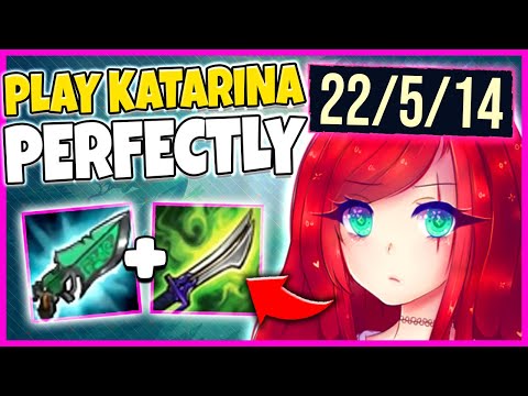 HOW TO PLAY KATARINA PERFECTLY IN SEASON 10 (LITERAL STOMP) - League of Legends | Katlife