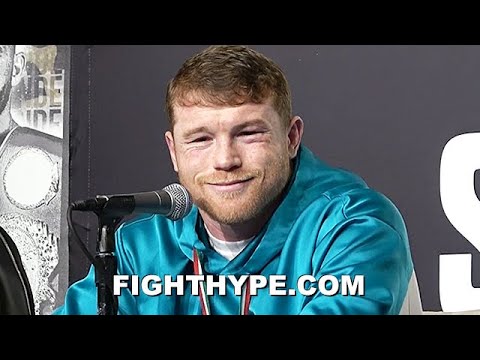 CANELO MESSAGE TO BILLY JOE SAUNDERS AFTER BREAKING FACE & STOPPING HIM; PRESSES CALEB PLANT