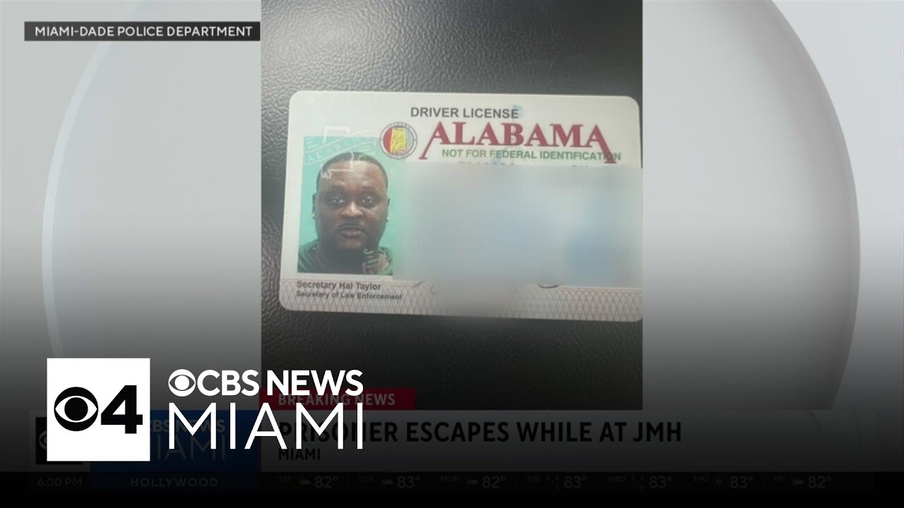 Local News Miami-Dade inmate escapes outside Jackson Memorial Hospital ER