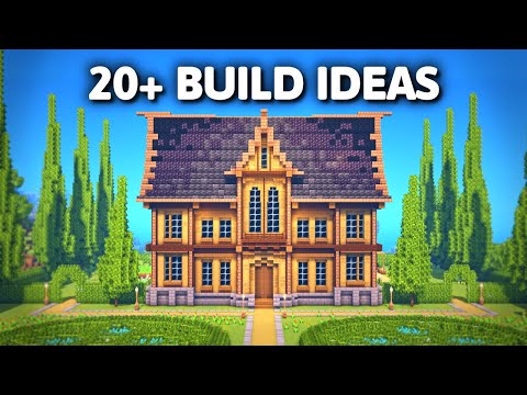 20+ Build Ideas for Your Minecraft Survival World!