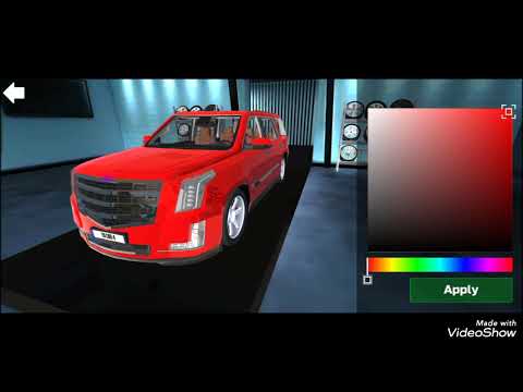 Car Simulator Escalade Driving Modified Cadillac Escalade (Pt.1)