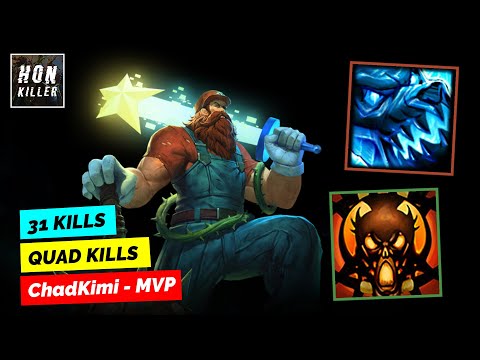 HoN Berzerker FROSTWOLF'S SKULL with SYMBOL OF RAGE - MVP