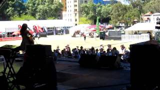 Hayley Sales - Keep Driving (live at One Movement Showcase Music Festival, Perth, 17 Oct 2009)