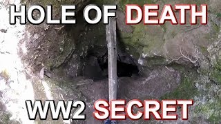 ASBESTOS HOLE OF DEATH - WW2 Graffiti Found in Underground Dressing Station