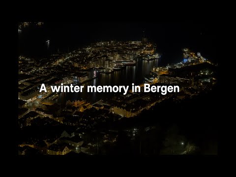 A Winter Memory in Bergen | Norway 🇳🇴 4K · 2014.01.14