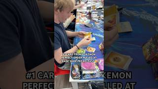 GOLD CARD FROM PERFECT ORDER POKEMON PRE RELEASE IN STORE 🤯 #pokemon #perfectorder