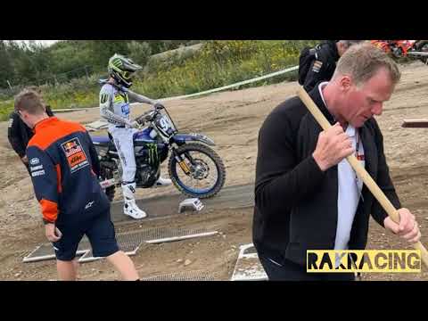 MXGP launch test.  MX2 launch test Yamaha & KTM