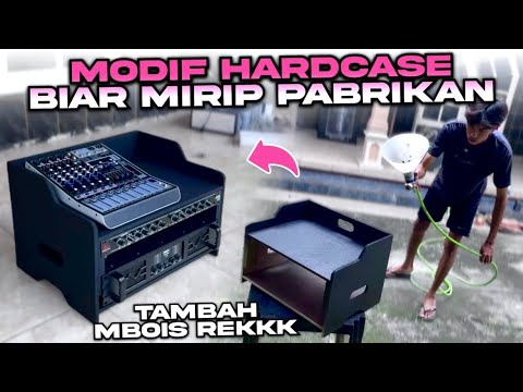 TAMBAH MBOIS‼️ MODIF HARDCASE SOUND SYSTEM BIAR KELIATAN PROFESIONAL