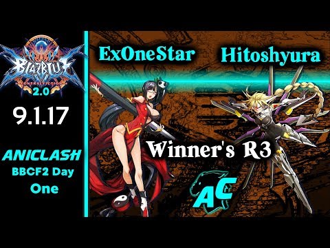AniClash BBCF2 Day One - ExOneStar (Litchi) vs Hitoshyura (Lambda, Nu) Winner's R3 - BBCF 2