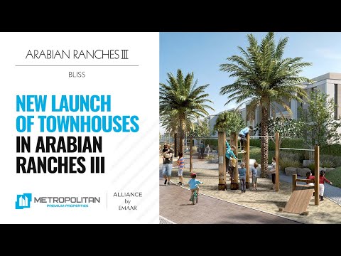 Emaar Bliss Townhouses – New Great Launch in Arabian Ranches III