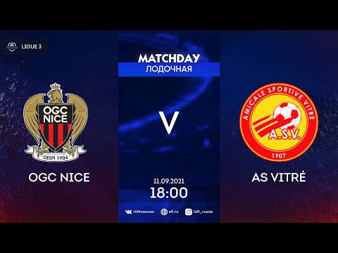 AFL21. France. Ligue 3. Day 10. OGC Nice - AS Vitré