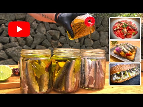 CONSERVA SARDINAS EN ACEITE DURANTE MESES + RECETAS - GUILLE RODRIGUEZ