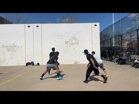 Castle Hill - WHN - Timbo & PeeWee vs Los & Tavo - Doubles Handball -Filmed Will Warrior- 3.27.2021