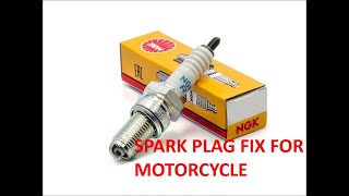 How to remove a spark plug (Kawasaki Kx250)