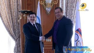 Գ.Ծառուկյանն ընդունել է Արաբական երկրների ըմբշամարտի ֆեդերացիայի նախագահին. ստորագրվել է հուշագիր