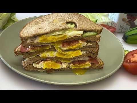 How to make egg sandwich at home |how to make egg sandwich |طرز تهیه ساندویچ با تخم مرغ