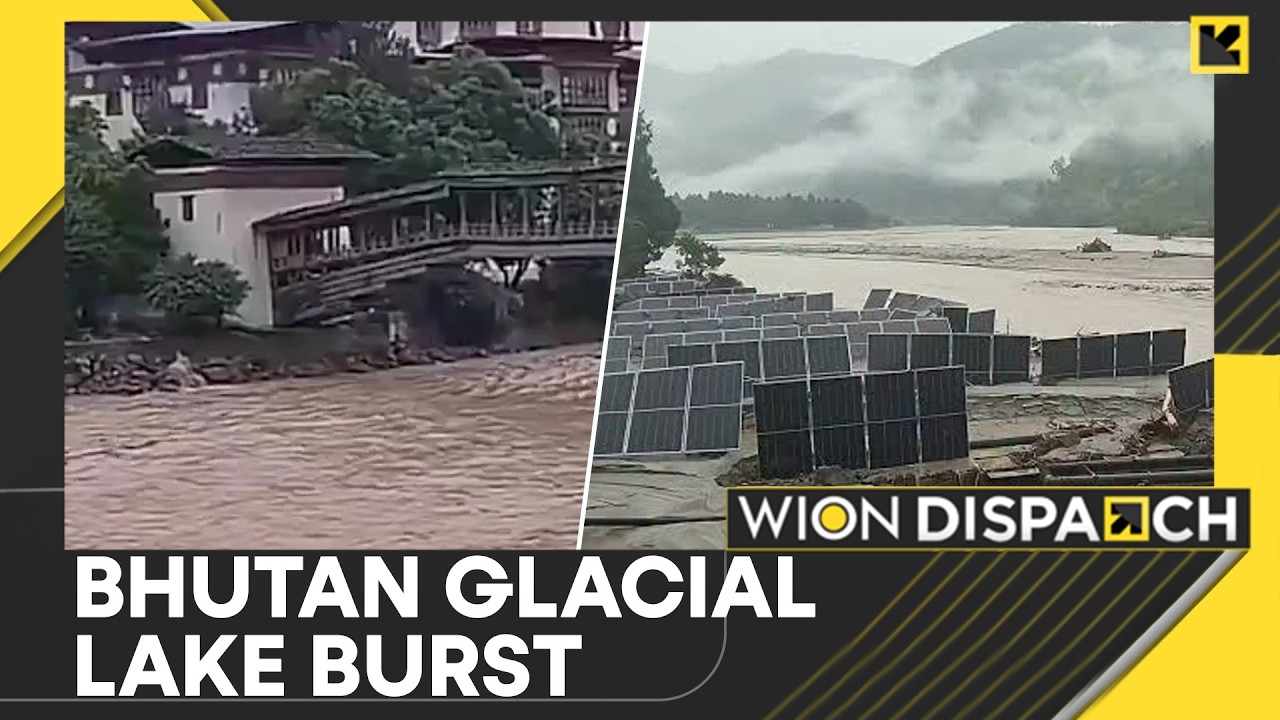 Bhutan Flood Surge Raises Alarm Across Border | WION Dispatch