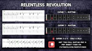 Death Angel - Relentless Revolution Tutorial | Full Tabs - Guitar Lesson (Guitar Pro)