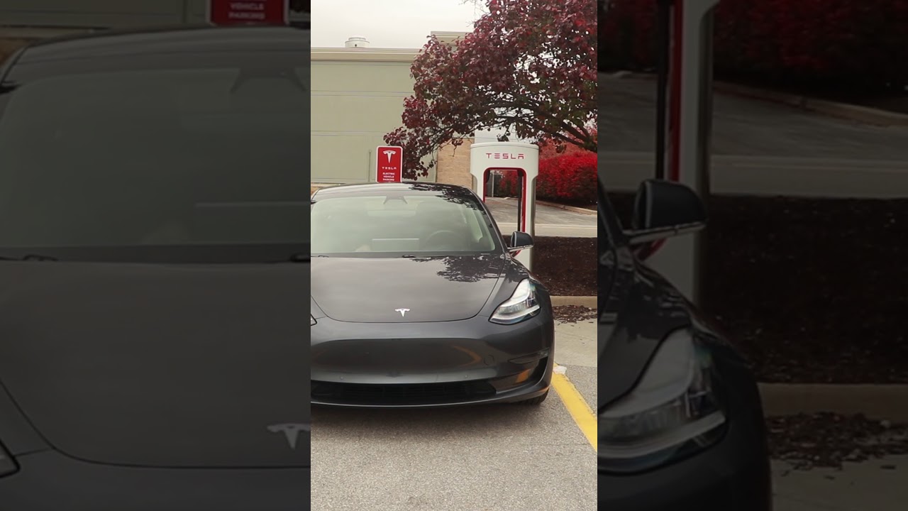 Tesla Supercharging Basics in 30 seconds #shorts