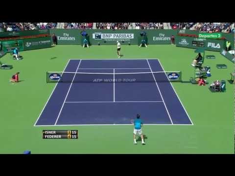 Indian Wells 2012 Finale - Roger Federer vs John Isner