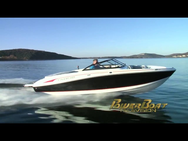 TAHOE Boats: 2018 700 Runabout Full Review  by Power Boat Television