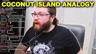 Vaush's Coconut Island Analogy (from the original debate)